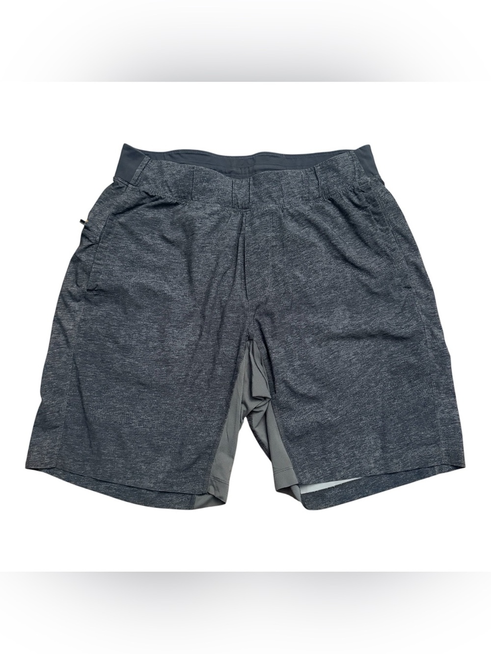 Lululemon T.H.E. Short *Linerless 9" Size L Heathered Grey